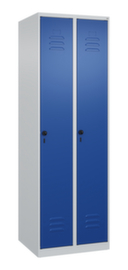 C+P Armoire vestiaire Classic Plus à 2 compartiments, largeur de compartiment 300 mm